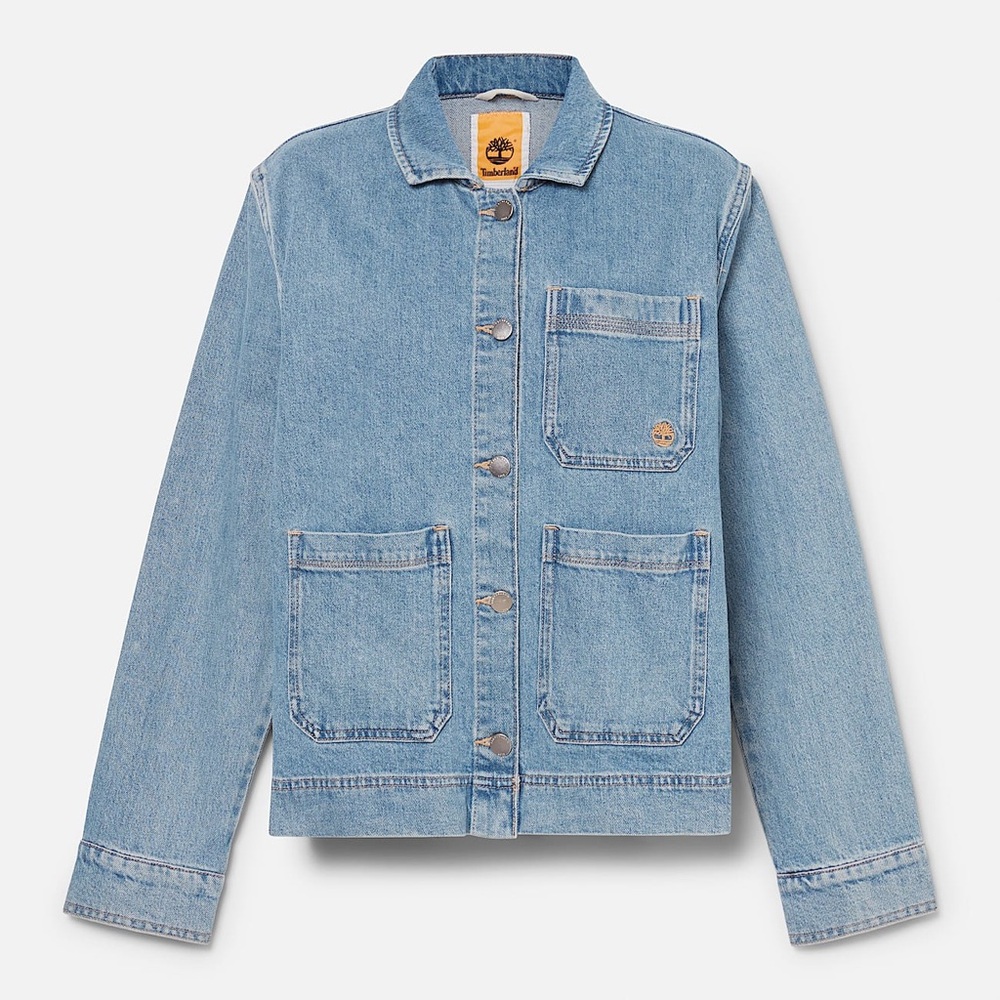 NWT Timberland Women's Kempshire Denim Chore Jacket